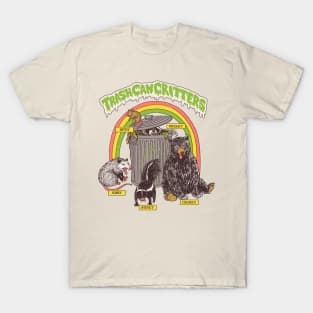 Trash Can Critters T-Shirt